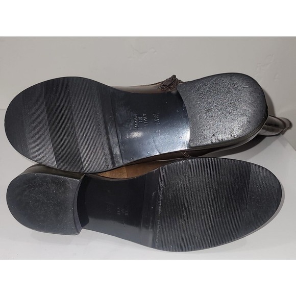 Lumiani Specoale Italy Womens Polished Leather Boots Brown Sz.EU-38 US-7 - Picture 9 of 11